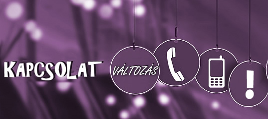 Telefonos elérhetőségünk
